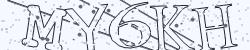 Darstellung des Captcha-Codes.