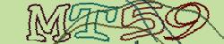 Darstellung des Captcha-Codes.