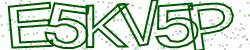 Darstellung des Captcha-Codes.