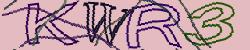 Darstellung des Captcha-Codes.