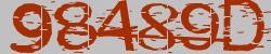 Darstellung des Captcha-Codes.