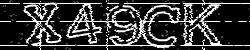 Darstellung des Captcha-Codes.