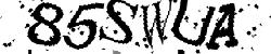 Darstellung des Captcha-Codes.