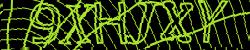 Darstellung des Captcha-Codes.