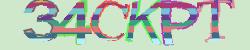 Darstellung des Captcha-Codes.