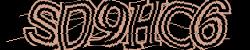 Darstellung des Captcha-Codes.