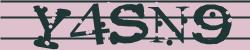 Darstellung des Captcha-Codes.
