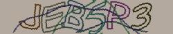 Darstellung des Captcha-Codes.