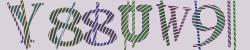 Darstellung des Captcha-Codes.