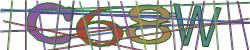Darstellung des Captcha-Codes.