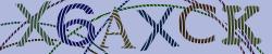 Darstellung des Captcha-Codes.