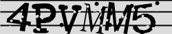 Darstellung des Captcha-Codes.