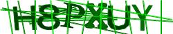 Darstellung des Captcha-Codes.