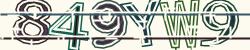 Darstellung des Captcha-Codes.