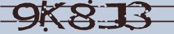 Darstellung des Captcha-Codes.