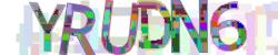 Darstellung des Captcha-Codes.