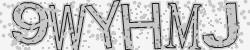 Darstellung des Captcha-Codes.