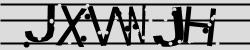 Darstellung des Captcha-Codes.