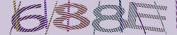 Darstellung des Captcha-Codes.