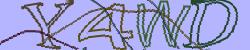 Darstellung des Captcha-Codes.