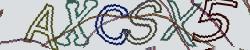 Darstellung des Captcha-Codes.