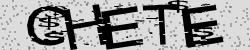 Darstellung des Captcha-Codes.