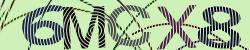 Darstellung des Captcha-Codes.