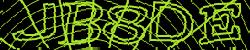 Darstellung des Captcha-Codes.