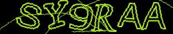 Darstellung des Captcha-Codes.