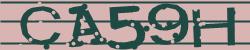 Darstellung des Captcha-Codes.