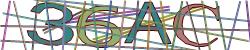Darstellung des Captcha-Codes.