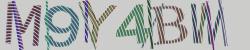 Darstellung des Captcha-Codes.