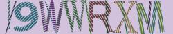 Darstellung des Captcha-Codes.