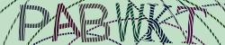 Darstellung des Captcha-Codes.