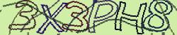 Darstellung des Captcha-Codes.