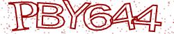Darstellung des Captcha-Codes.