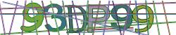 Darstellung des Captcha-Codes.
