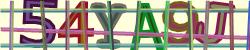 Darstellung des Captcha-Codes.