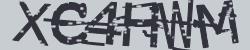Darstellung des Captcha-Codes.