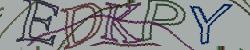 Darstellung des Captcha-Codes.