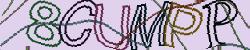 Darstellung des Captcha-Codes.