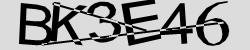 Darstellung des Captcha-Codes.