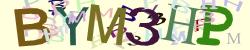 Darstellung des Captcha-Codes.