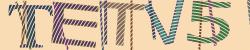 Darstellung des Captcha-Codes.