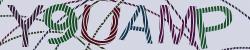 Darstellung des Captcha-Codes.