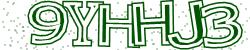 Darstellung des Captcha-Codes.