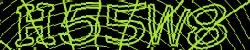 Darstellung des Captcha-Codes.