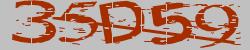 Darstellung des Captcha-Codes.