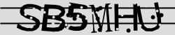 Darstellung des Captcha-Codes.