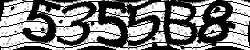 Darstellung des Captcha-Codes.